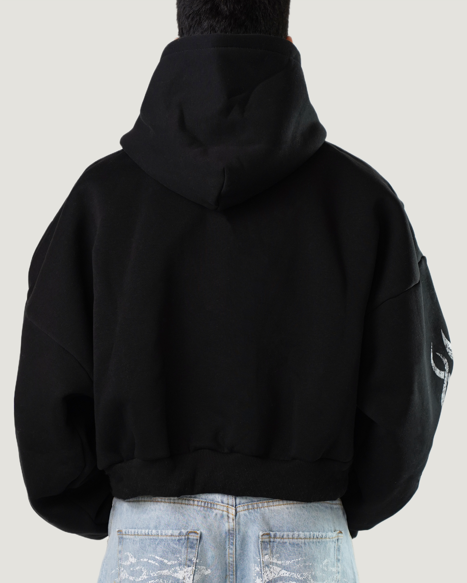 RACING HOODIE BLACK