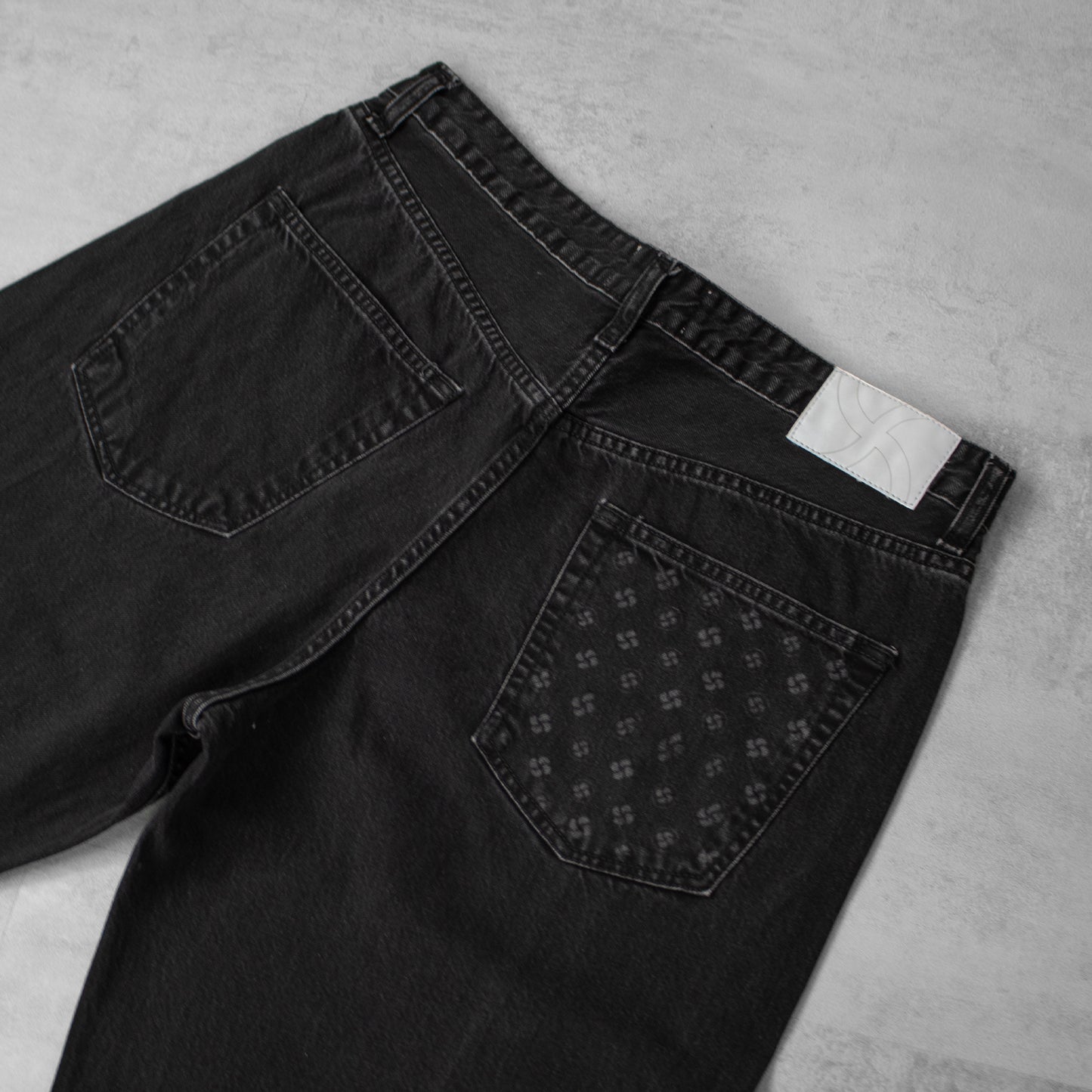 Out Pattern Everyday Denim Black