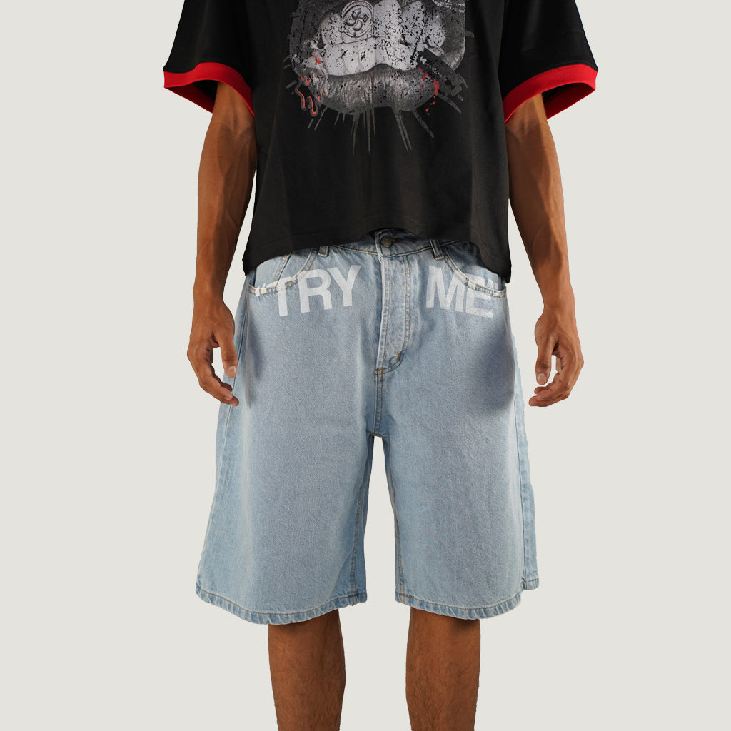“TRY ME” JORTS